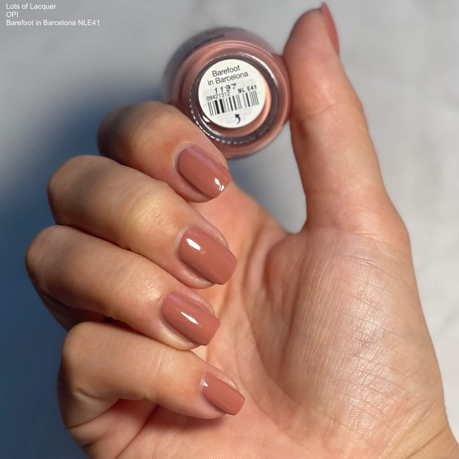 OPI Barefoot in Barcelona Review Swatches Lots of Lacquer